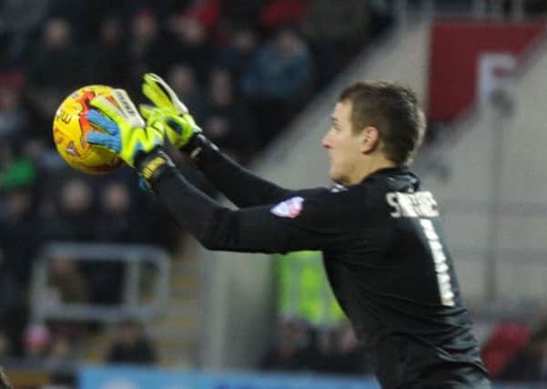 Huddersfield Town goalkeeper Alex Smithies excelled against Bournemouth (Picture: Bruce Rollinson).