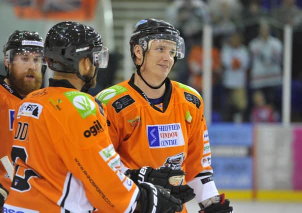 OLD HAND: Sheffield Steelers' Mark Thomas. Picture: Dean Woolley.