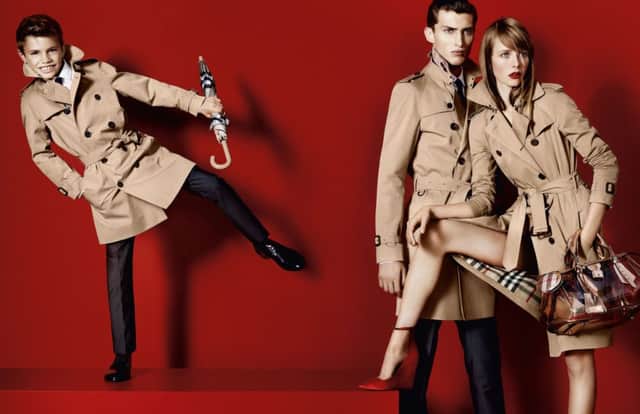 Romeo Beckham has modelled for Burberry. Picture: Burberry/Testino