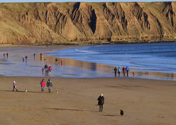 Filey beach is Yorkshires only entry in the 
top 25 in the country.