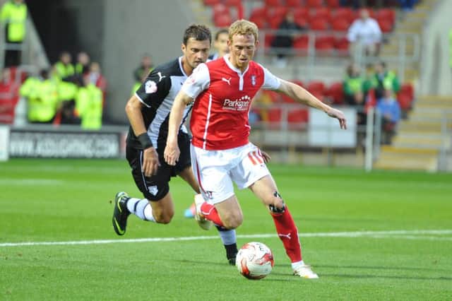 Paul Green: Fired the first of Rotherham Uniteds three goals against Derby County last night.