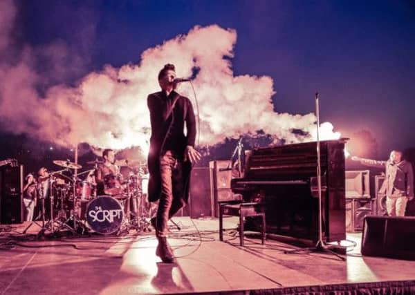 The Script on stage
