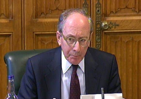 Chairman of the Intelligence and Security Committee Sir Malcolm Rifkind