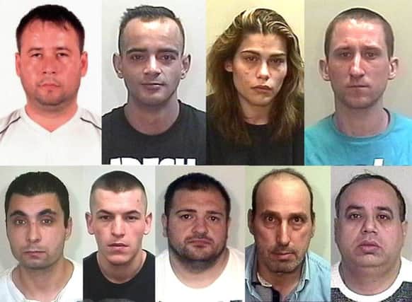 The European suspects wanted by police