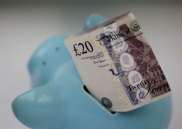 Yorkshire savers are putting away the least in the country.
Photo: Gareth Fuller/PA Wire