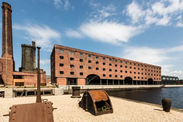 The Titanic Hotel on Stanley Dock, Liverpool, which once was used as a warehouse for good imported from the New World