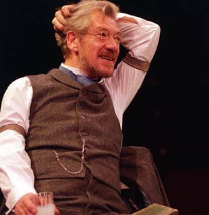 Sir Ian McKellen as Dr Dorn in Anton Chekhov's The Seagull at the West Yorkshire Playhouse..