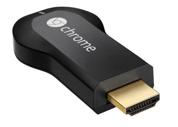 Google Chromecast plugs directly into a spare HDMI socket and is the most convenient way to turn any TV into a smart set