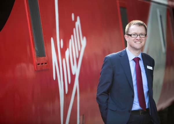 David Horne, Managing Director, Virgin Trains East Coast, at the launch of Virgin Trains East Coast at London on Monday. 
Photo: David Parry/PA Wire