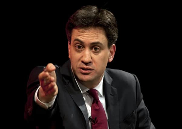 Leader of the Labour Party Ed Miliband