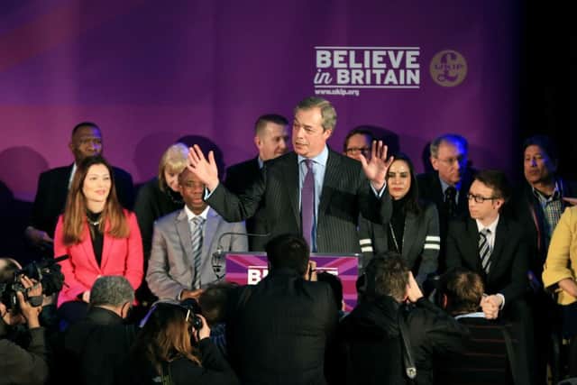 Ukip leader Nigel Farage unveils his immigration policy