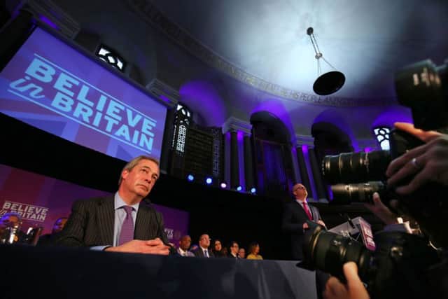 Ukip leader Nigel Farage unveils his immigration policy