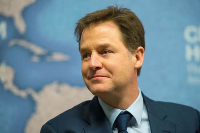 Deputy Prime Minister Nick Clegg and Sir Richard Branson took part in a debate on the current international approach to tackling the trade in illegal drugs