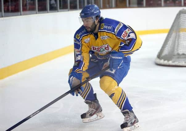 Hull Stingrays' Will Frederick scored his side's second goal in Nottingham. Picture: Arthur Foster.