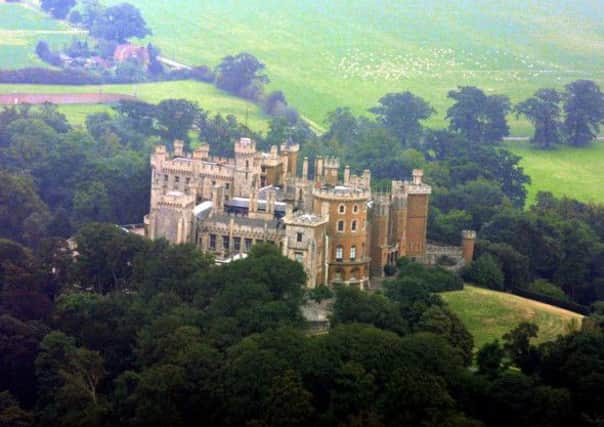 Police have searched Proctor's home, which is within the 16,000-acre grounds of Belvoir Castle. Picture: Ross Parry Agency