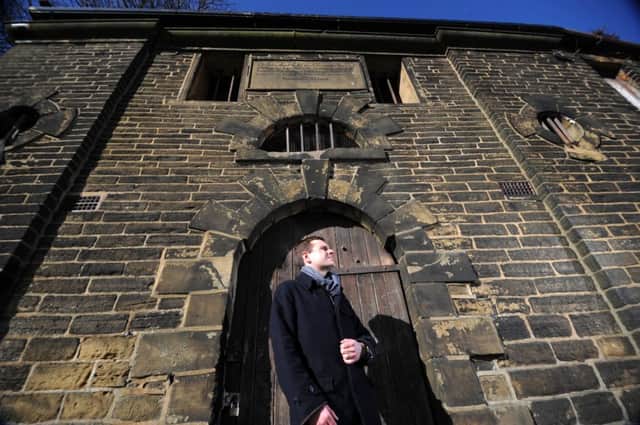 Craig McHugh pictured outside Illingworth Gaol, Halifax. Picture by Simon Hulme
