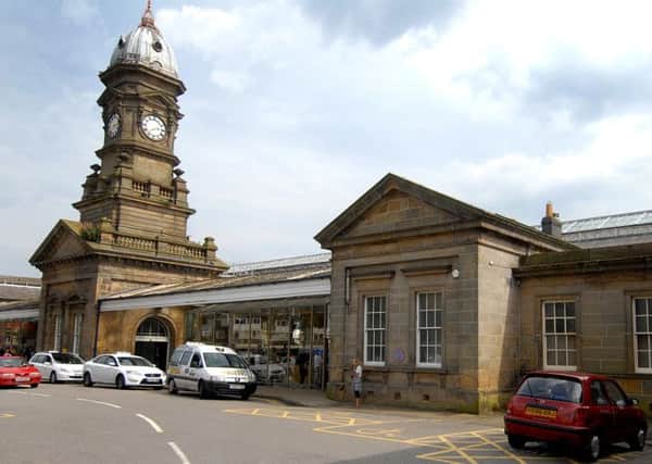 Rail thing: Scarborough train station serves 900,000 people a year.