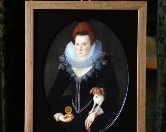 A portrait of Arbella shortly before she died in the Tower of London.
