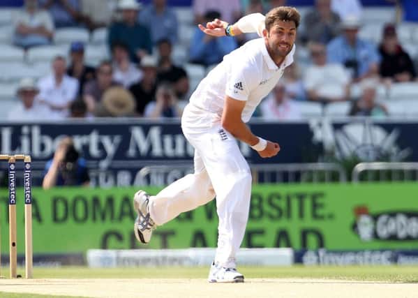 Liam Plunkett, seen in action for England last summer.