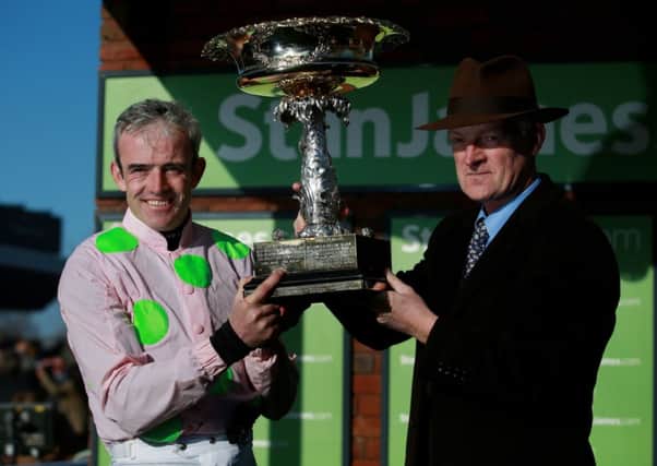 DREAM TEAM: Ruby Walsh and Willie Mullins, right.