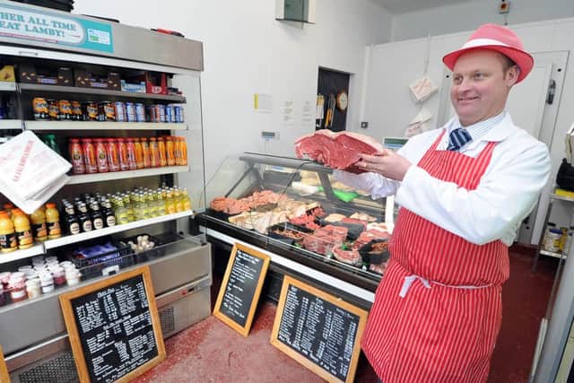James Glaves, in the family's butchers shop.

Picture: James Hardisty