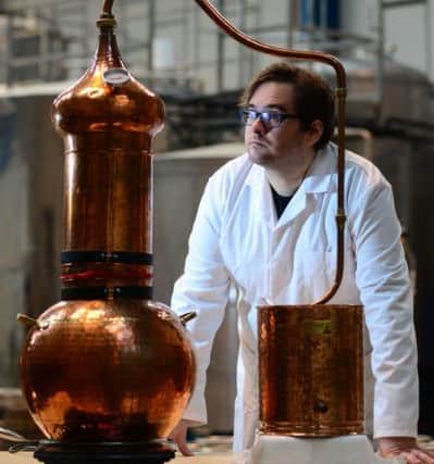 Rob Jones has set up True North Gin in Sheffield. It's the first gin to be distilled in the city for over 100 years. Pictures: Scott Merrylees