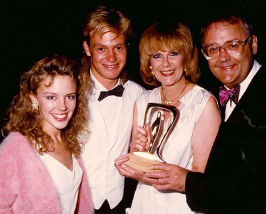 Kylie Minogue, Jason Donovan, Anne Charleston and Ian Smith.