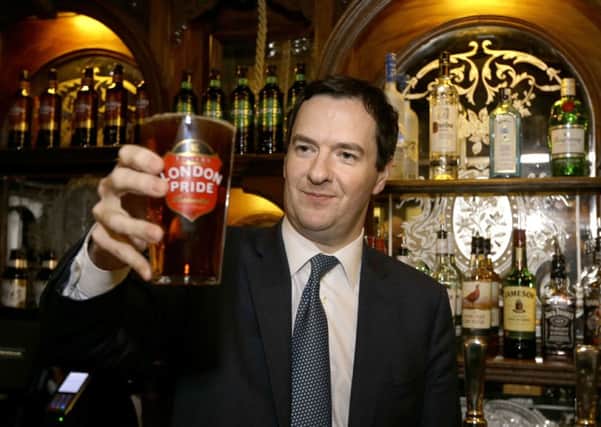 George Osborne confirmed tax cuts via a rise in personal allowances, cut beer, cider and spirit duties, and again scrapped the fuel duty rise.