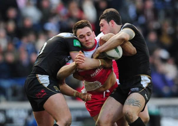 George Griffin in action for Hull Kingston Rovers.
