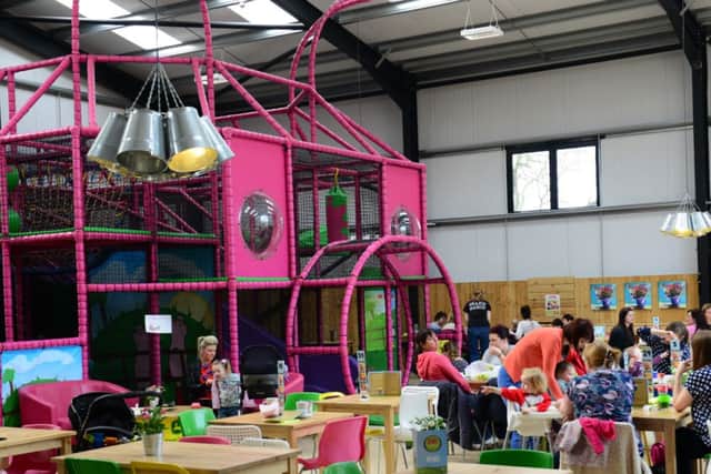An indoor play area was added last year.
Picture Scott Merrylees