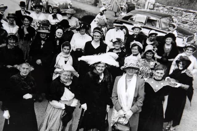 The ladies of Appleton le Moors WI in 1967