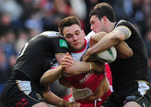 George Griffin, while at Hull KR last season.