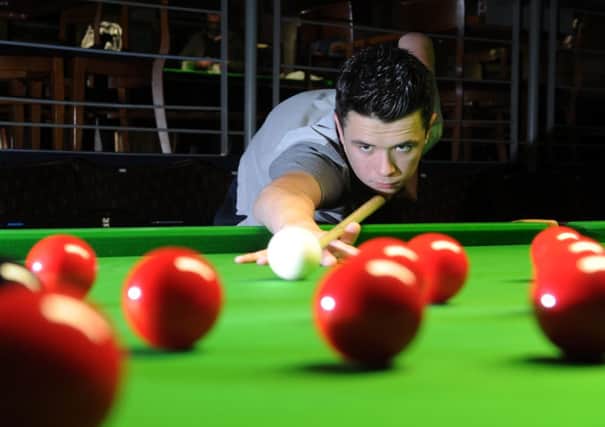 Up-and-coming Leeds snooker player Oliver Lines. Picture: Simon Hulme