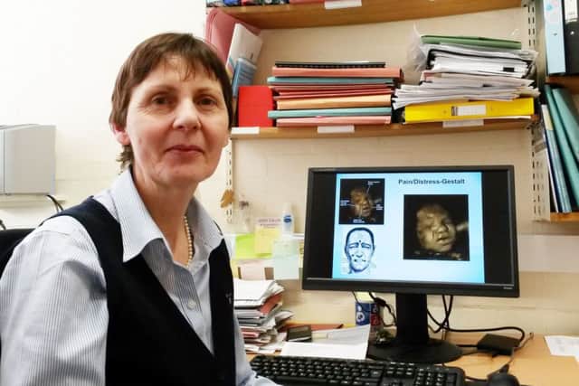 Dr Nadja Reissland from Durham University who has researched scans of unborn babies whose mothers smoke and detected tiny differences in their movements from those whose mothers do not smoke.