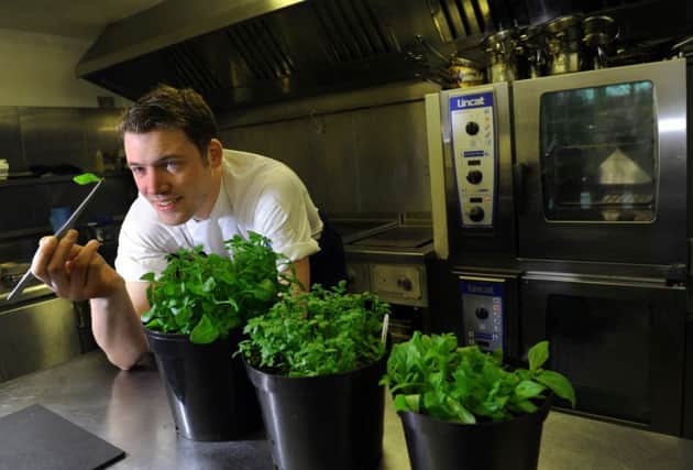 Tommy  Banks  is head chef  at the Black Swan at Oldstead