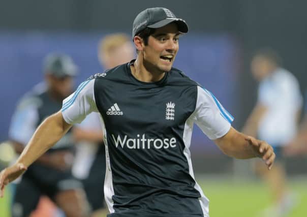 England's cricket captain Alastair Cook passed on his experience to Under-19 players ahead of their trip to Australia.