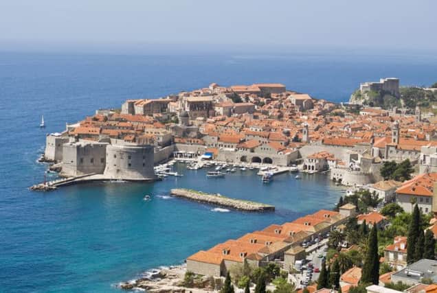 Dubrovnik - an old city on the Adriatic Sea coast in the extreme south of Croatia is one of the stop offs on the cruise.