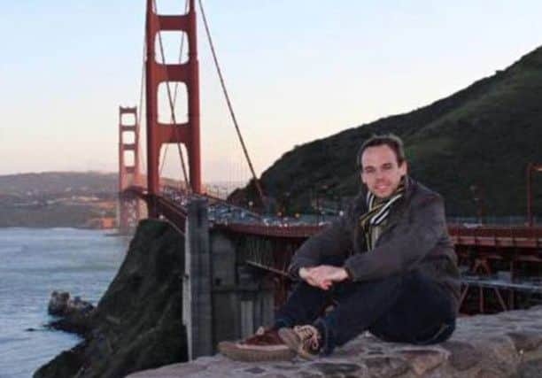 Germanwings co-pilot Andreas Lubitz in San Francisco, California.