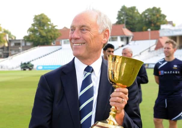 Outgoing Yorkshire executive chairman Colin Graves. Picture: Jonathan Gawthorpe.