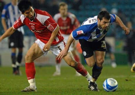 Adam Bolder during a loan spell at Sheffield Wednesday in 2008.