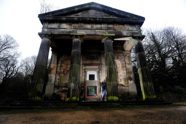 Alex Quant of the Sheffield General Cemetery Trust outside the victorian chapel that has secured grants of £260,000 to transform it into an arts and community events venue. Picture: Scott Merrylees