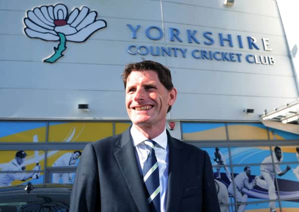 New chairman of Yorkshire CCC, Steve Denison. (
Picture: Jonathan Gawthorpe)