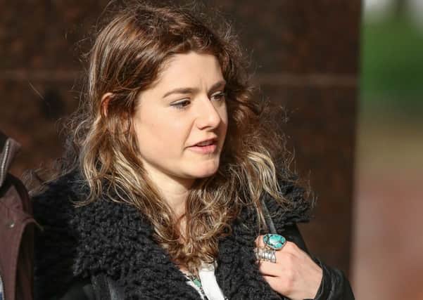 Catherine Emberton, 29, arrives at Sheffield Crown Court for sentencing.  Pic: Ross Parry
