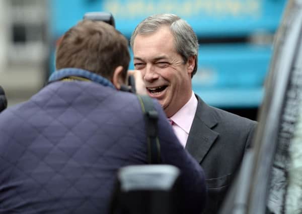 Ukip leader Nigel Farage unveils his party's Pledges to Britain.