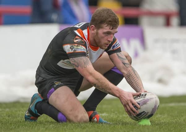 OUT: Hull FC's Marc Sneyd is injured for up to five minutes.