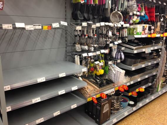 The kitchenware section in the Asda supermarket in Shipley. Picture: Ross Parry Agency