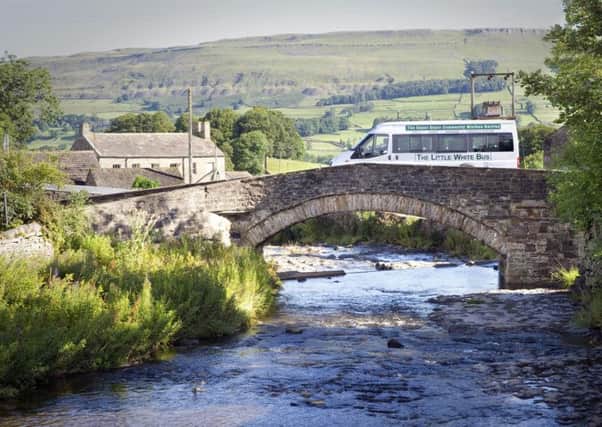 The Little White Bus, based in Hawes, is one of many community transport schemes that have formed to fill the gaps left by public transport cuts.