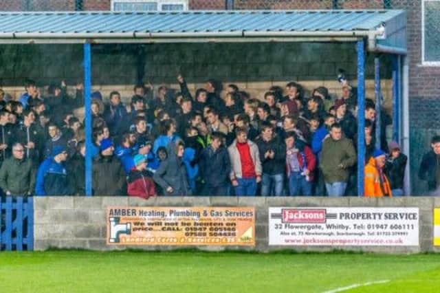 The crowd at the Whitby Town match. Picture: Brian Murfield