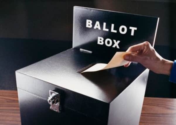 Polling day is May 7