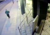 Police CCTV images of the man involved